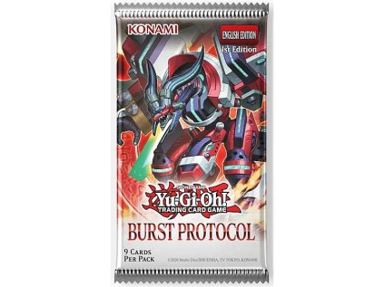 yu gi oh tcg burst protocol booster pack 4012927193259