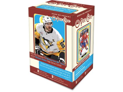 hokejove karty upper deck 2025 2026 deck o pee chee blaster box 053334591256 3