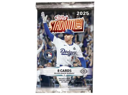 mlb baseball karty topps stadium 2025 mega booster pack 887521148837