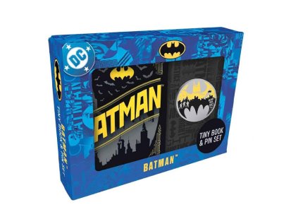 dc comics batman tiny book and pin set 9798337403328 1