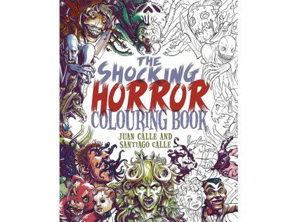 Shocking Horror Colouring Book