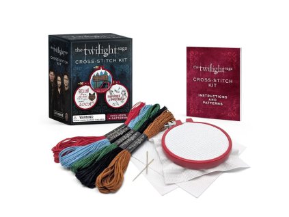 twilight saga cross stitch kit includes 4 patterns miniature editions 9798894141534