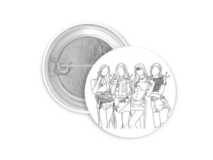 blackpink odznak k pop