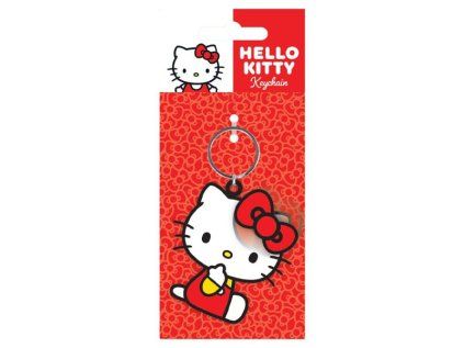 hello kitty bow spinner keychain klucenka 5063457045005