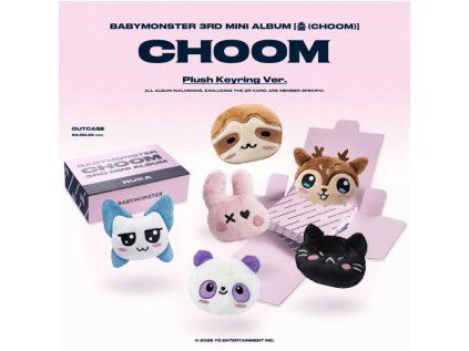 babymonster choom plush keyring version 8800353119969