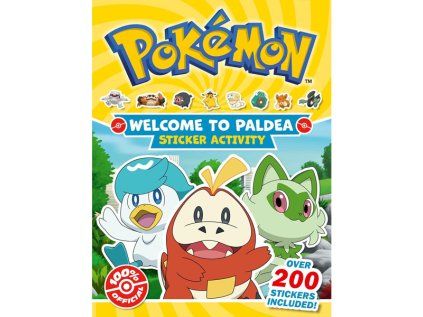 Pokemon Welcome to Paldea: 100% Official Sticker Activity Book