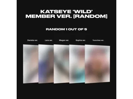 katseye wild member version kpop album 8800370675349