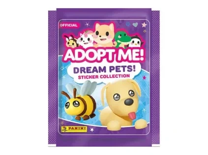 zberatelska samolepka panini adopt me dream pets darcek k objednavke