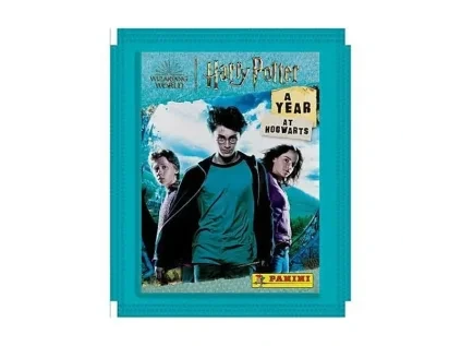 zberatelska samolepka panini harry potter a year in hogwarts darcek k objednavke