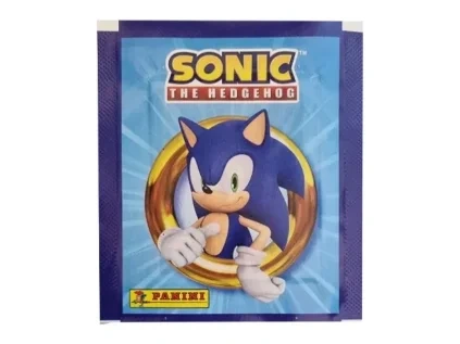 zberatelska samolepka panini sonic the hedgehog darcek k objednavke