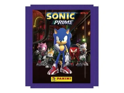 zberatelska samolepka panini sonic prime sticker collection darcek k nakupu
