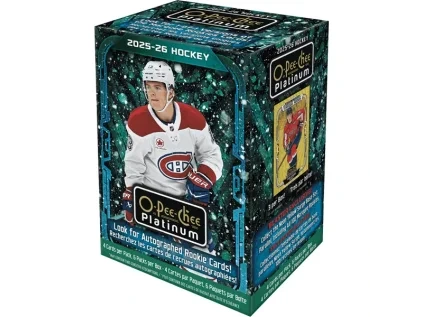 hokejove karty upper deck 2025 2026 deck o pee chee platinum blaster box 053334474238 1