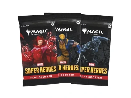 magic the gathering tcg marvel super heroes play booster pack 195166313603