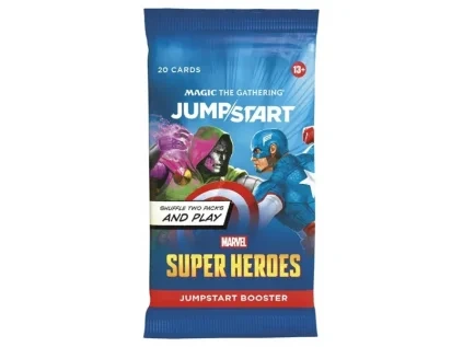 magic the gathering tcg marvel super heroes jumpstart booster pack 195166313269