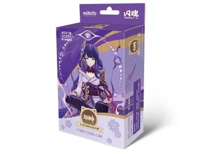 genshin impact tcg series 3 pre build starter deck 01 raiden shogun chinese version 6976645711950