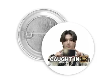 ateez wooyoung cought in 4k meme odznak