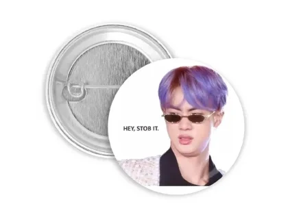 bts jin stob it meme band odznak