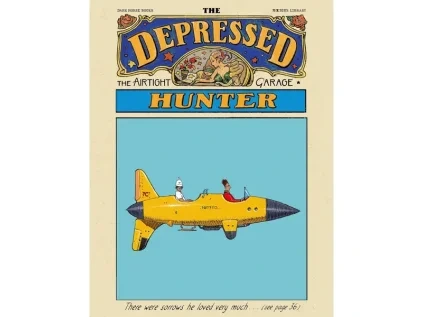 moebius library the depressed hunter komiks 9781506753249 1