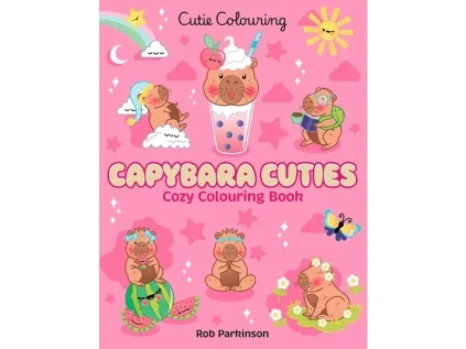 capybara cuties colouring book 9780702342677 1
