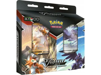pokemon tcg v battle deck bundle box lycanroc vs corviknight 820650809576 1