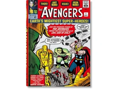 marvel comics library avengers 1963 1965 bibliotheca universalis komiks 9783836599511 1