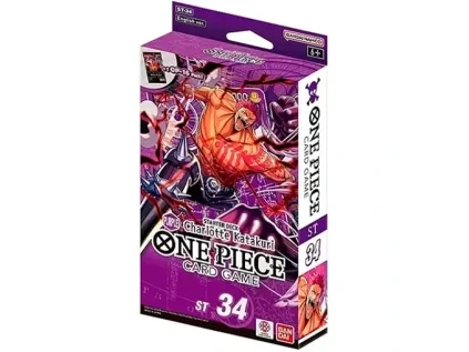 one piece tcg charlotte katakuri purple starter deck st 34 810199501017