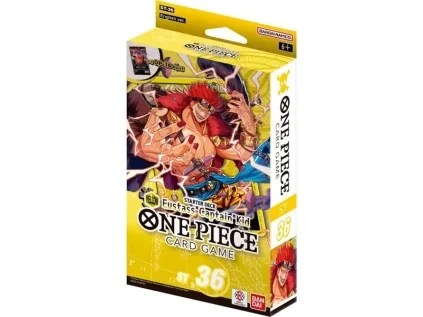 one piece tcg eustass captain kid yellow starter deck st 36 810199501079
