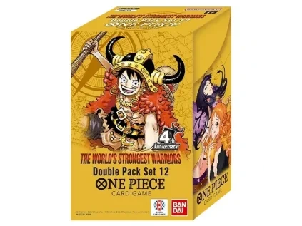 one piece tcg the world s strongest warriors deuble pack set dp 12 810199502021