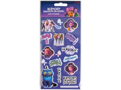 k pop demon hunters official sticker set puff samolepky sada 5056563711438 1