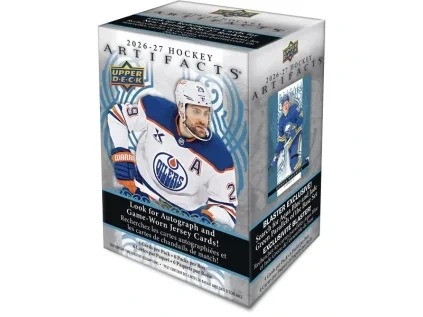 hokejove karty upper deck 2026 2027 artifacts hockey blaster box 053334271530 1