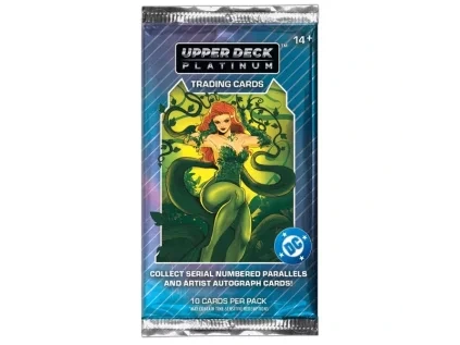 zberatelske karty upper deck 2026 dc platinum booster pack 053334004398