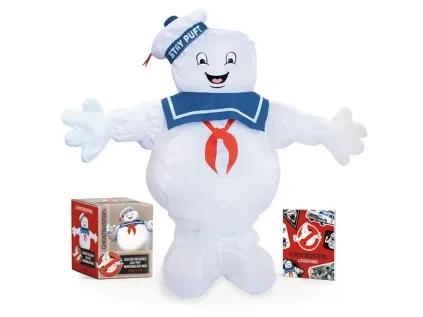 ghostbusters desktop inflatable stay puft marshmallow man miniature editions 9798894143460