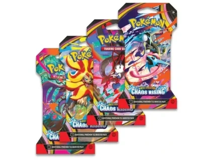 pokemon tcg mega evolution 04 chaos rising sleeved booster pack 196214140417