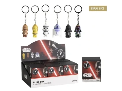 star wars 3d keychains blind box klucenka 8445484738292