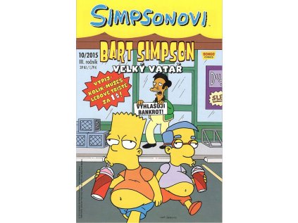 Simpsonovi: Bart Simpson 10/2015 - Velký vatař