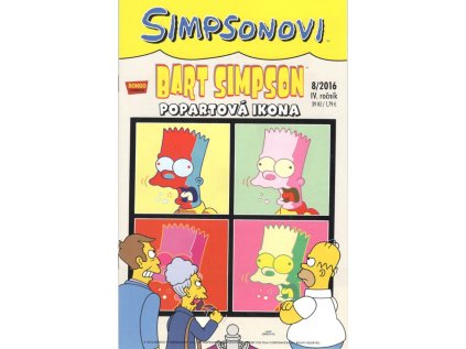 Simpsonovi: Bart Simpson 08/2016 - Popartová ikona