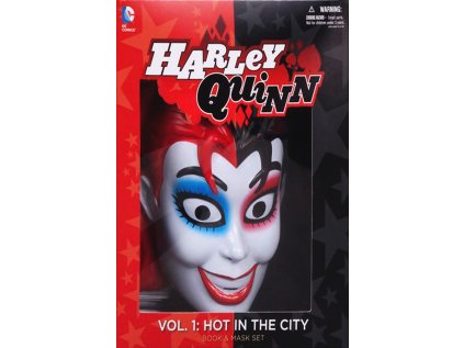 Harley Quinn Book and Mask Set (The New 52)