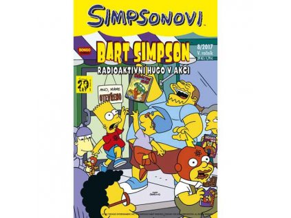Simpsonovi: Bart Simpson 08/2017 - Radioaktivní Hugo v akci