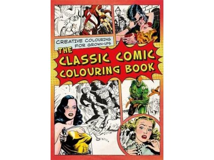 Classic Comic Colouring Book: Creative Colouring for Grown-ups
