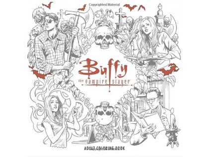 Buffy the Vampire Slayer Adult Coloring Book