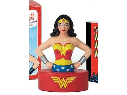 Wonder Woman Talking Figure and Illustrated Book (Miniature Editions)