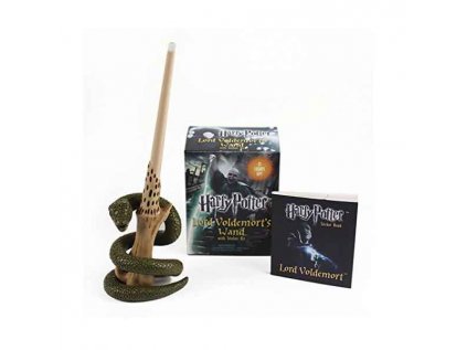 Harry Potter Voldemort's Wand with Sticker Kit: Lights Up! (Miniature Editions)