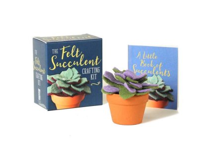 Felt Succulent Crafting Kit (Miniature Editions)