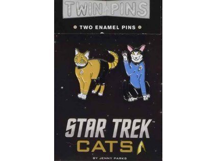 Star Trek Odznaky Cats Twin Pins (2-Pack)
