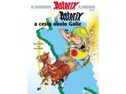 asterix v cesta okolo galie 9788025245545