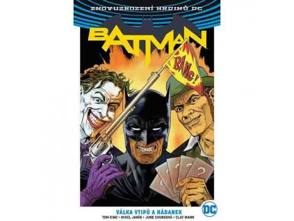 Batman 4: Válka vtipů a hádanek (Znovuzrození hrdinů DC) CZ Obálka
