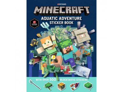 Minecraft Aquatic Adventure Sticker Book