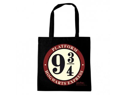 Harry Potter Taška Platform 9 3/4 Black (Tote Bag) 38 x 42 cm