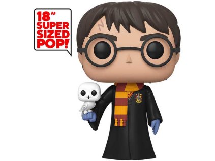 Funko POP! Harry Potter: Harry Potter with Hedwig Super Size 46 cm