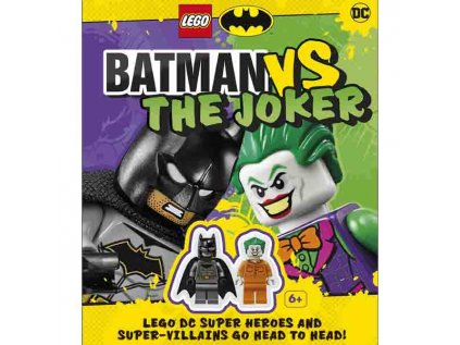 LEGO Batman Batman Vs. The Joker with two LEGO minifigures